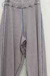 BASERANGE Cotton Ribbed Pants Portugal BAS-TRWA-CH-WI24-HL Grey-blue